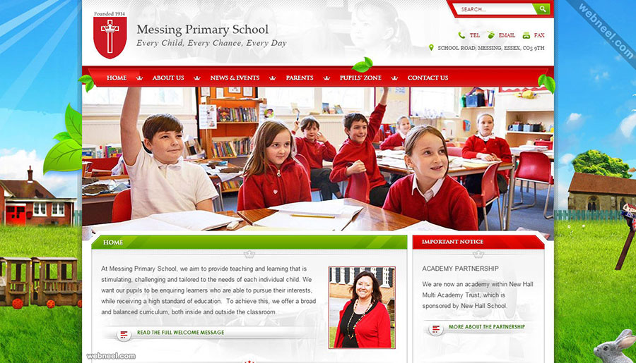 طراحی وب سایت مدارس