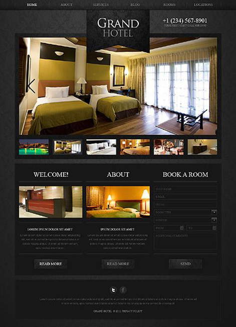 طراحی وب سایت های هتل و طراحی سایت مراکز اقامتی
