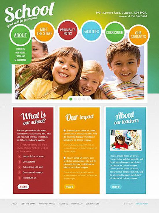 طراحی وب سایت فروشگاهی کودکان