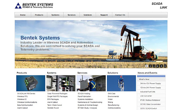 طراحی وبسایت نفت و گاز