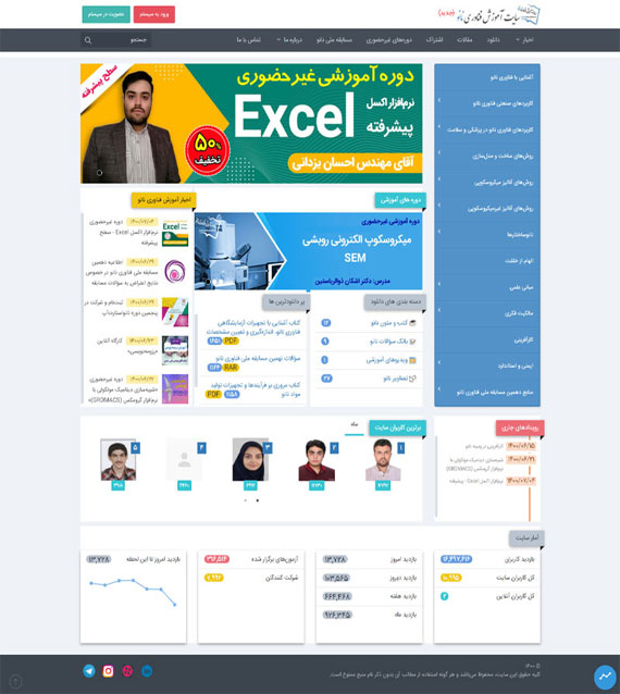 طراحی سایت نانو