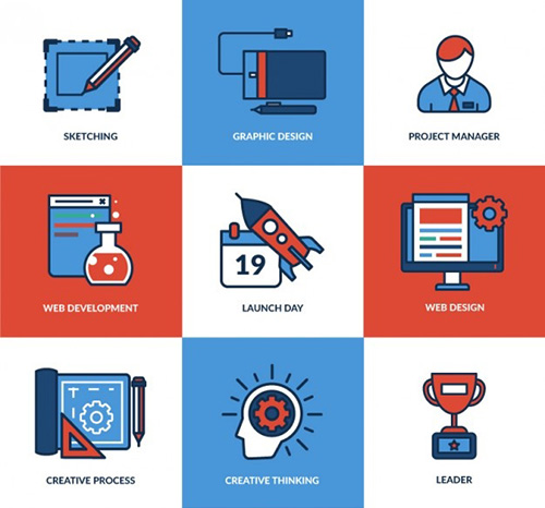 icon web design