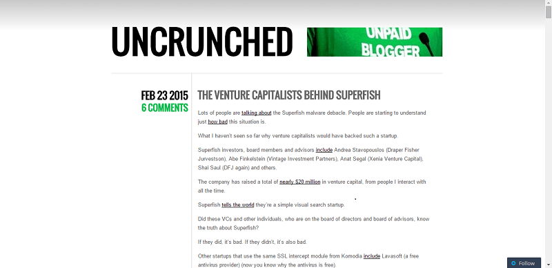 وب سایت Uncrunched