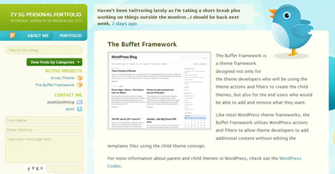 چارچوب تم بوفه (Buffet Theme Framework)