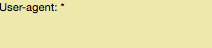تنظیم عبارت user-agent