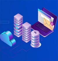 سایت شرکتی ارائه دهنده هاست و دامنه با زبان انگلیسی