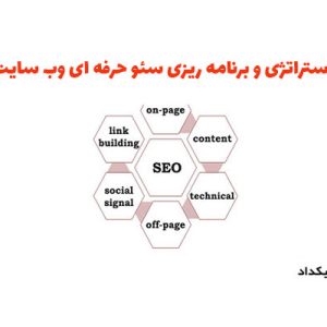 استراتژی و برنامه ریزی سئو حرفه ای وب سایت