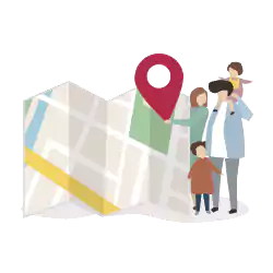 نقشه موقعیت مکانی ویلا