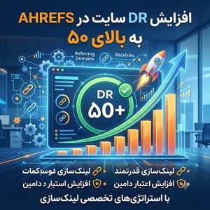 افزایش DR سایت در Ahrefs به بالای 50