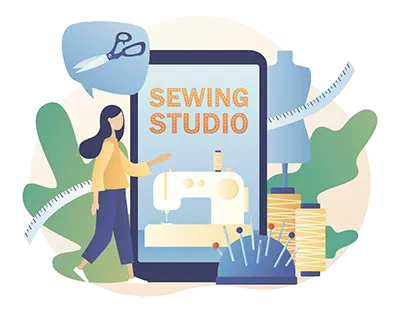 طراحی اپلیکیشن دوخت و خیاطی لباس