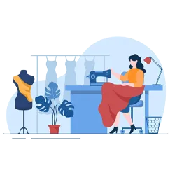 طراحی سایت معرفی خدمات خیاطی
