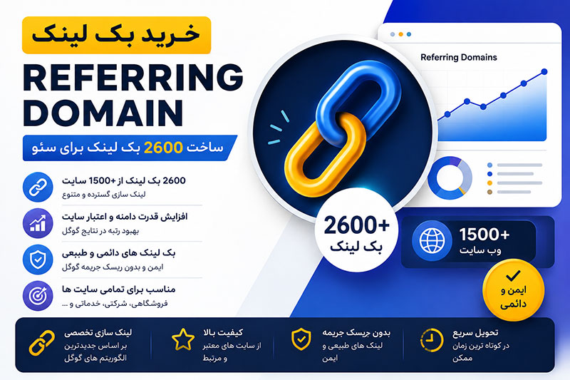 خرید بک لینک Referring Domain