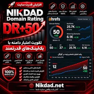 افزایش Domain Rating (DR) تا +50